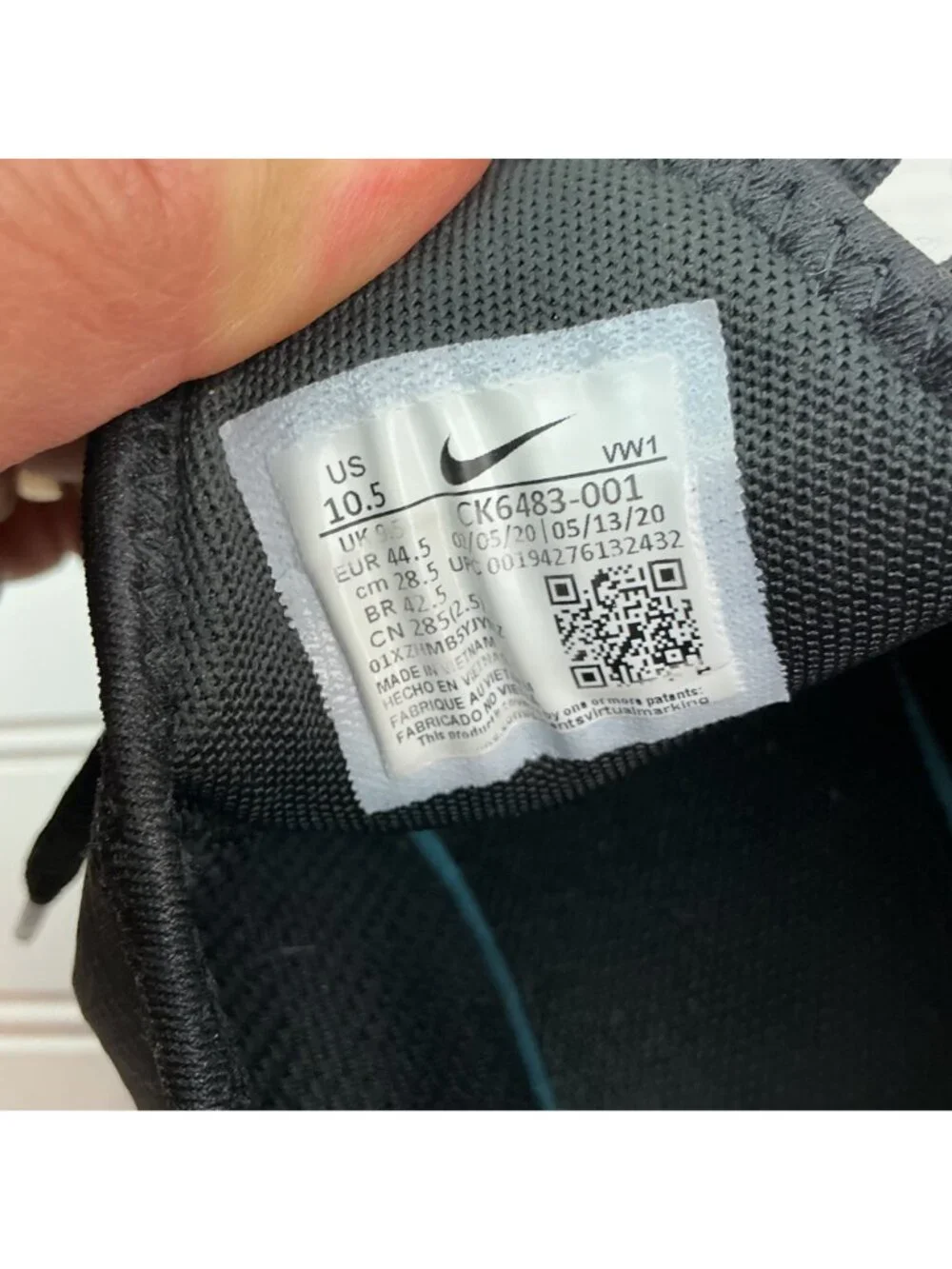 Nike Air Max 270 Golf Shoes Black White Golf Shoes Mens 10.5